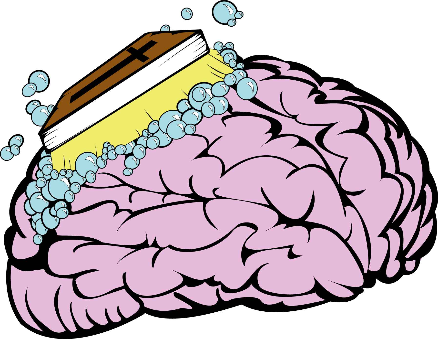 Brainwashing Vegan - Brainwash Transparent Png Clipart (800x619), Png Download