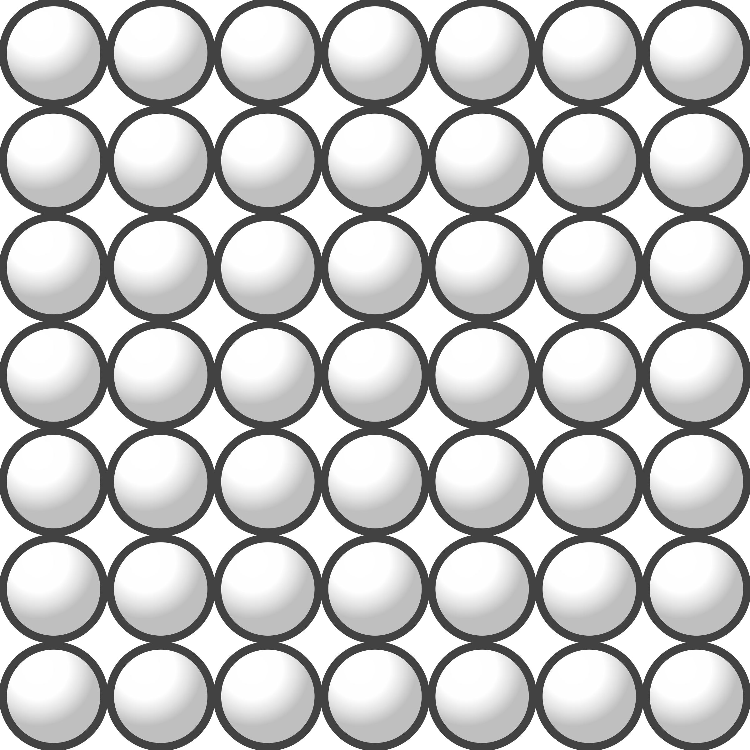 Clipart - Maths Material Beads Clipart Black And White - Png Download (2400x2400), Png Download