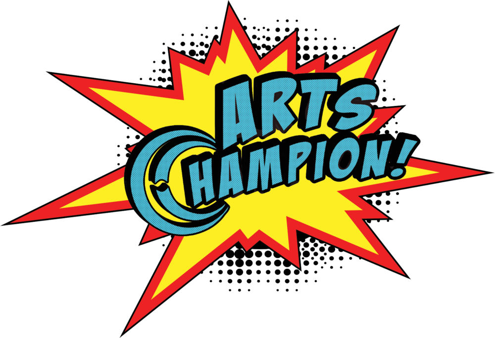 Arts Champ Blast - Emblem Clipart (1000x682), Png Download