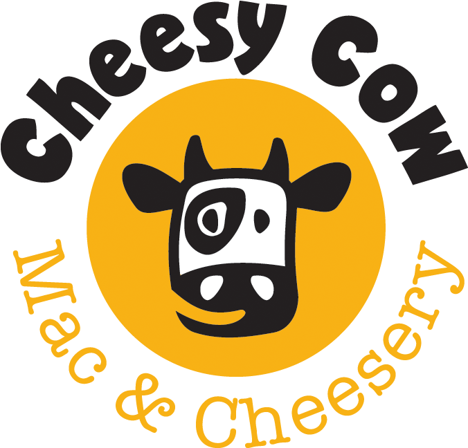 Cheesycow Official Black Small - Cheesy Cow Logo Clipart (750x675), Png Download