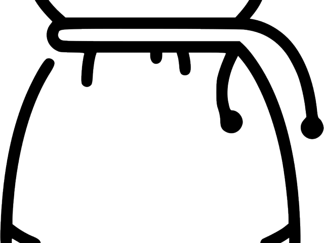 White Plastic Bag Clipart Png Transparent Png (640x480), Png Download