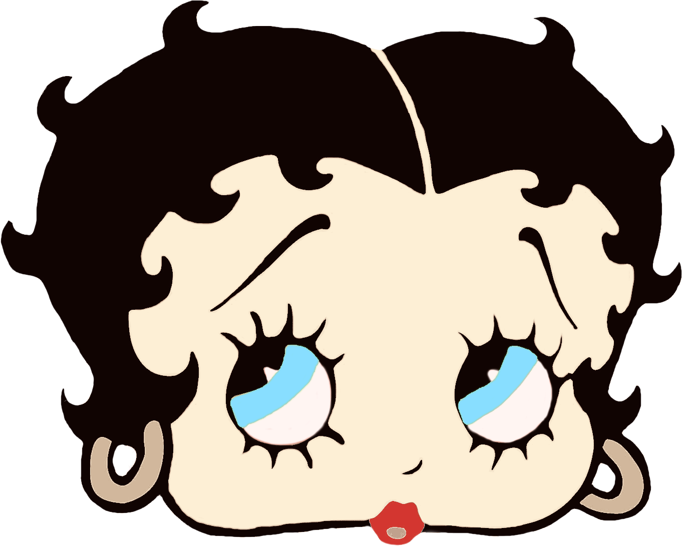 Betty Heads I Tubed And Created - Old Cartoon Characters Female Clipart (1547x1124), Png Download