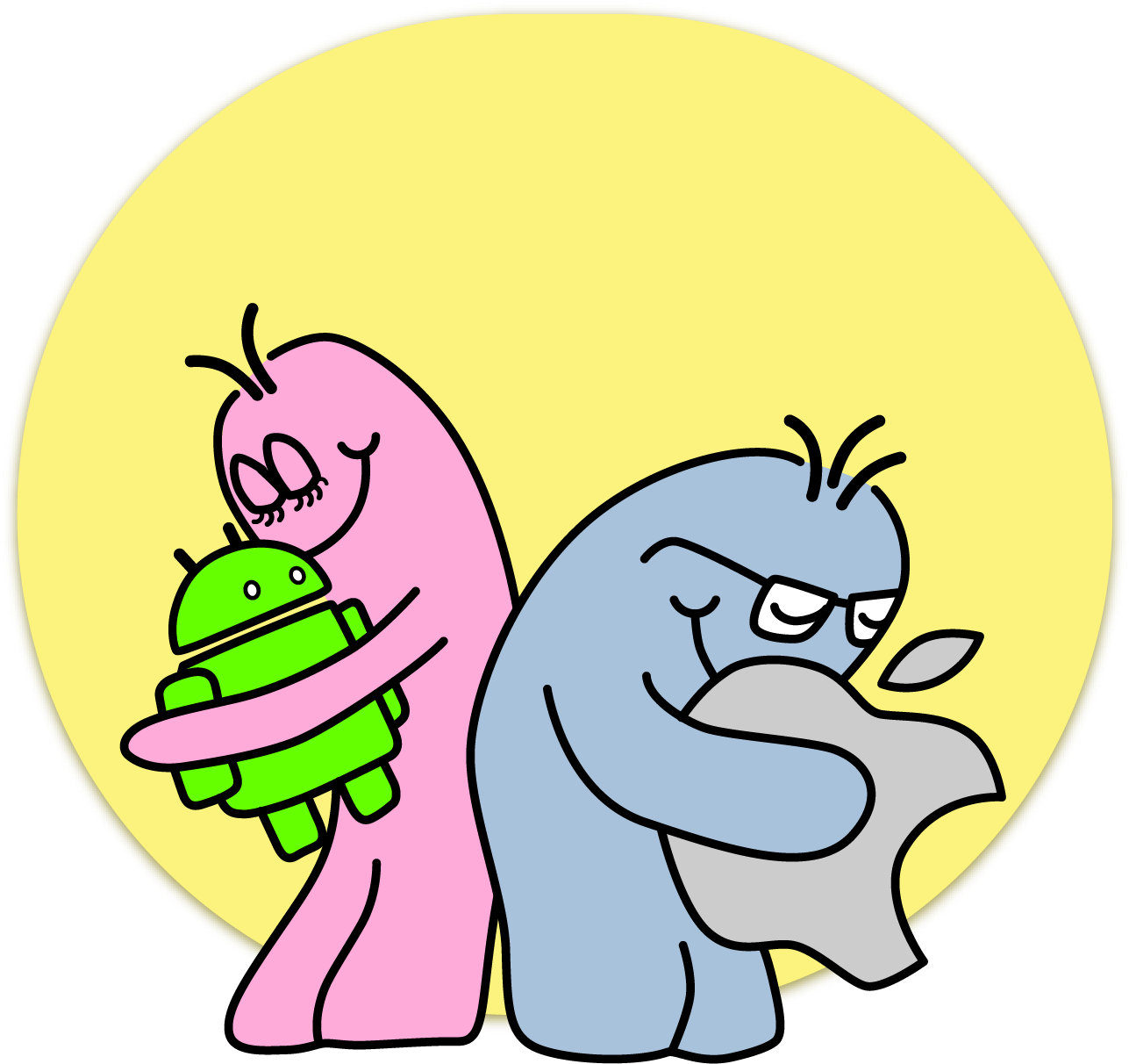 Love Thy Mobile Platform Clipart (1334x1290), Png Download