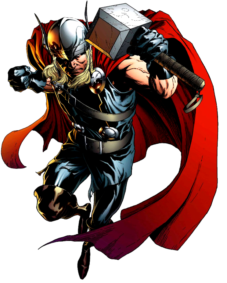 America Comics Thor Book Comic Captain Marvel Clipart - Thor Marvel Comics - Png Download (835x957), Png Download