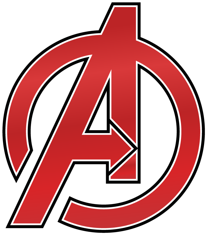 Logo Captain Hulk America Thor Free Frame Clipart - Avengers Logo Clipart - Png Download (800x800), Png Download