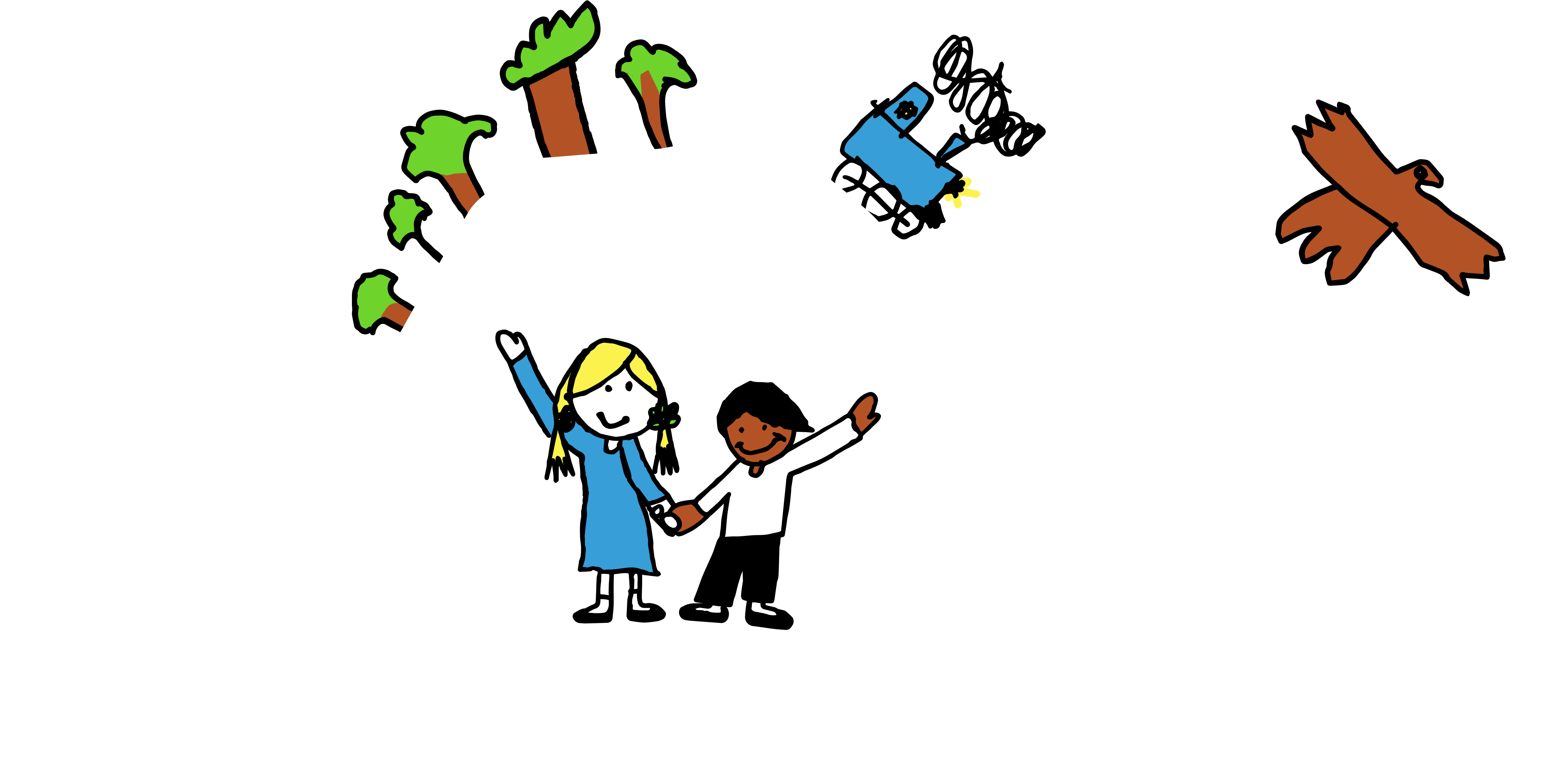 Cartoon Clipart (4896x2439), Png Download