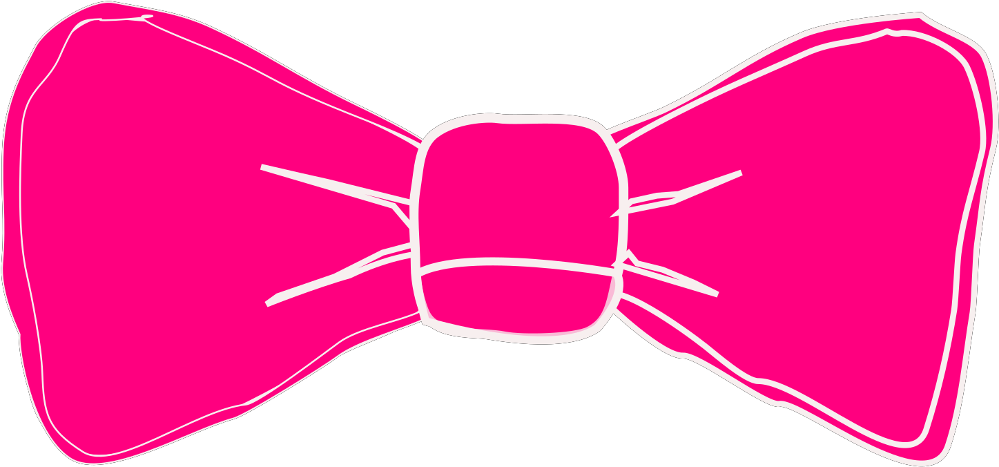 Pink Bow Tie Clipart - Png Download (1600x1600), Png Download