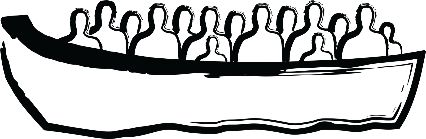 Canoe Clipart (1800x1800), Png Download