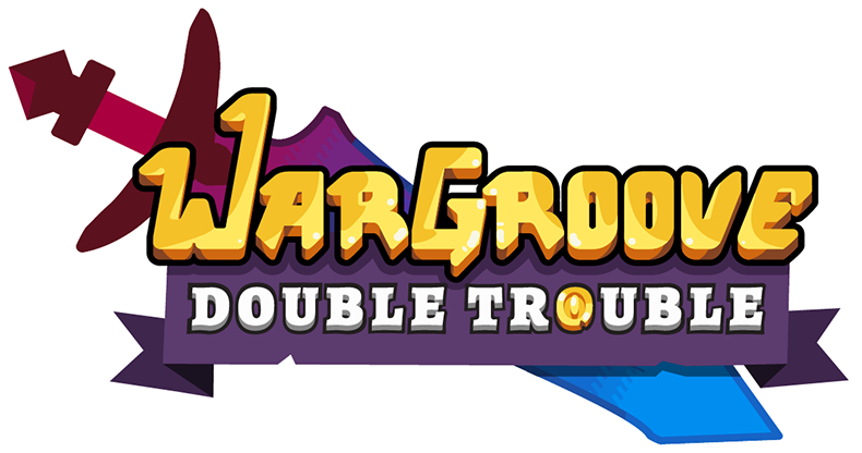 Logo - Wargroove Double Trouble Logo Clipart (790x416), Png Download