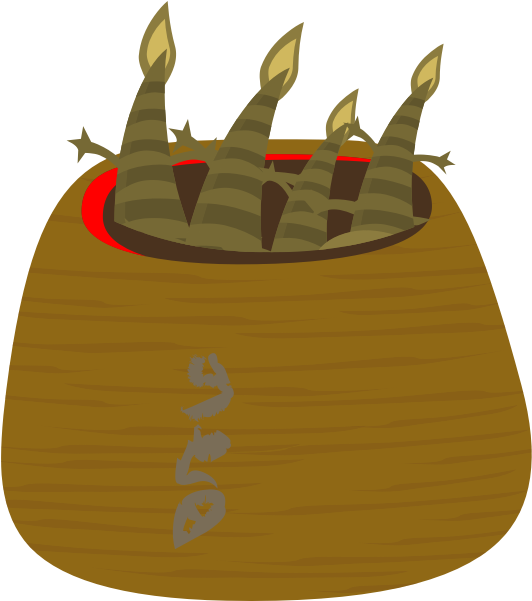 Firebog Decor Plants3 - Clip Art - Png Download (600x600), Png Download