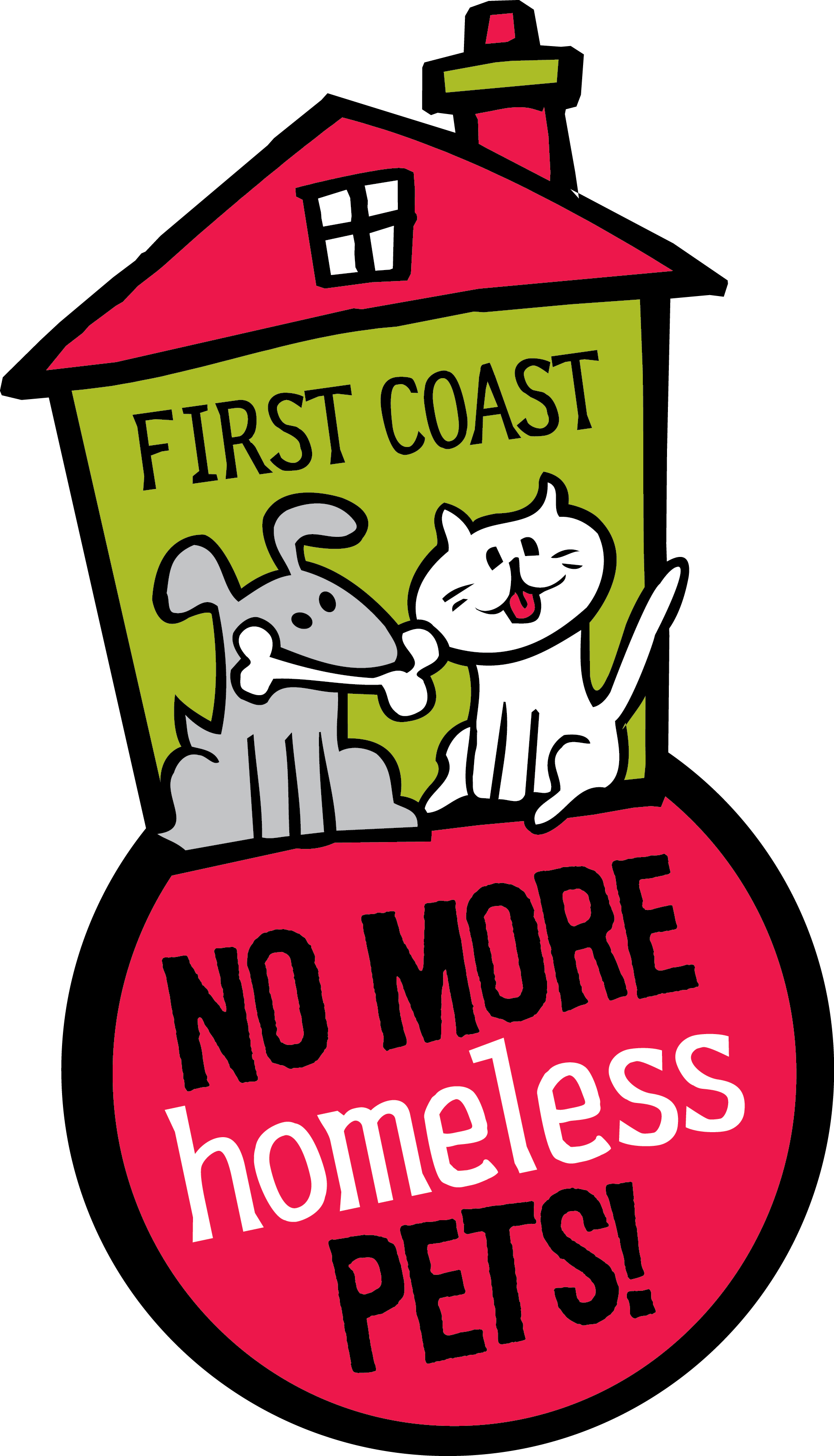 First Coast No More Homeless Pets Clipart (1828x3192), Png Download