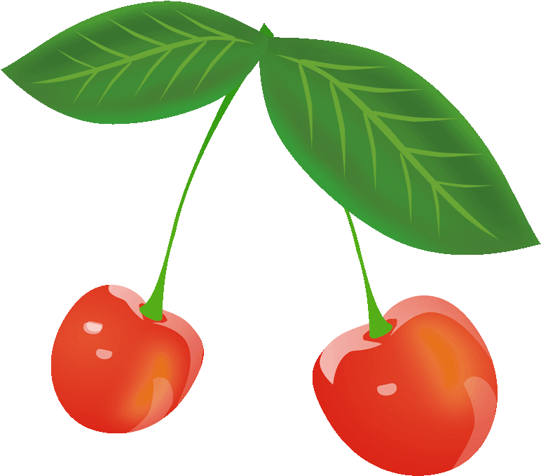 Cherry Clipart Download - Cherry - Png Download (772x680), Png Download