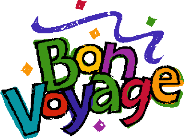 Bon Voyage Clipart - Png Download (640x480), Png Download