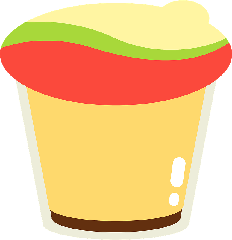 Pudding Dessert Clipart - Png Download (775x800), Png Download