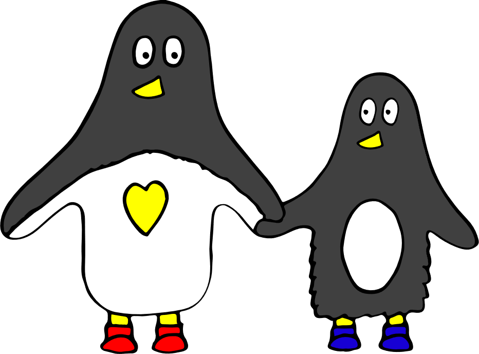 Adã©lie Penguin Clipart (932x688), Png Download