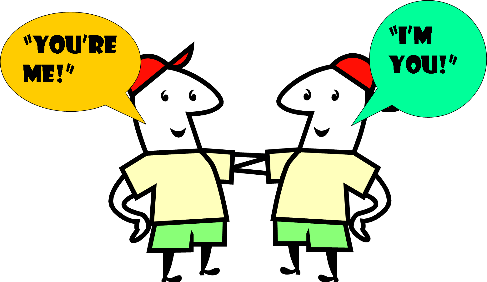 Twin Day Clipart - Png Download (1558x904), Png Download