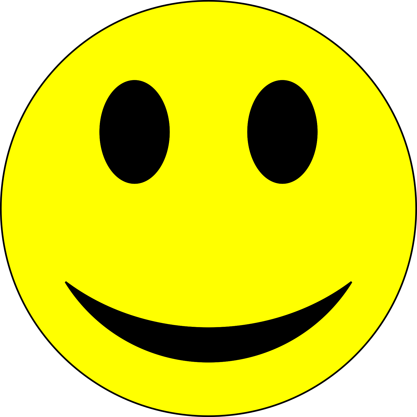 Blue Yellow Bunting Svg Clip Arts - Emotion Face Clip Art - Png Download (1600x1600), Png Download