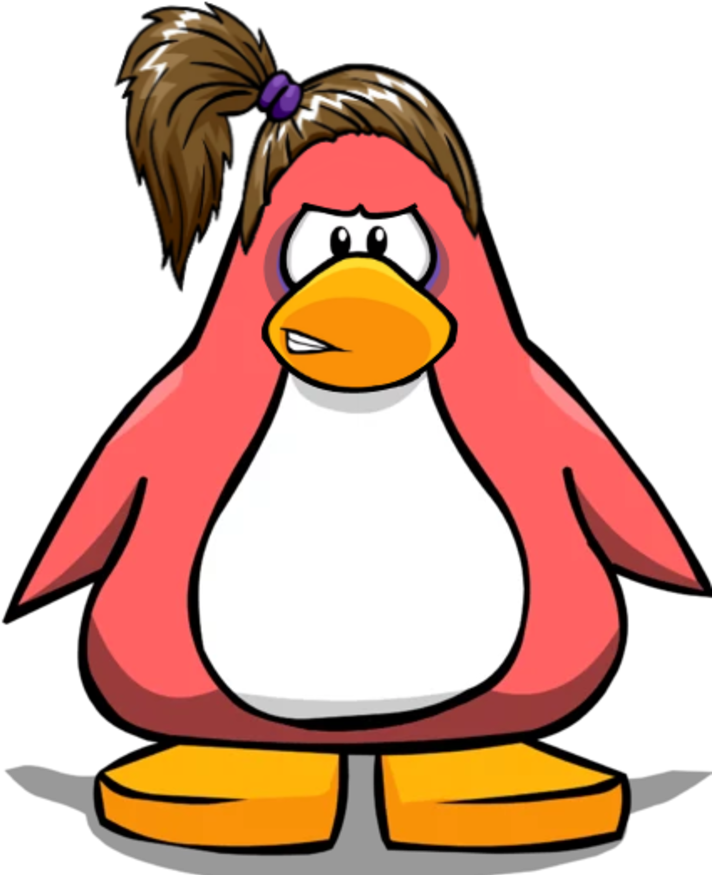Club Penguin Yellow Penguin Clipart (720x900), Png Download