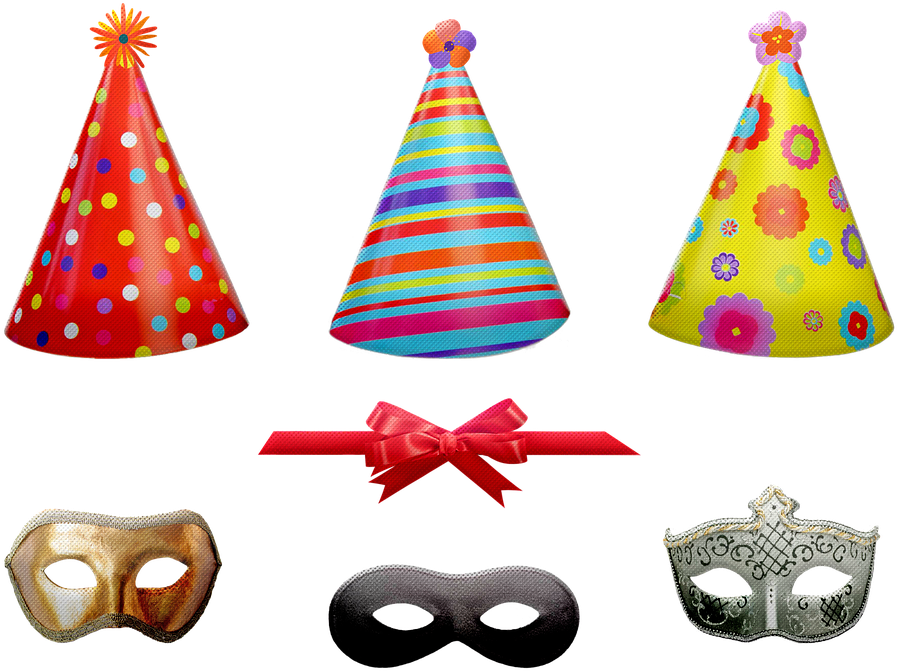Birthday Items Png Clipart (760x587), Png Download