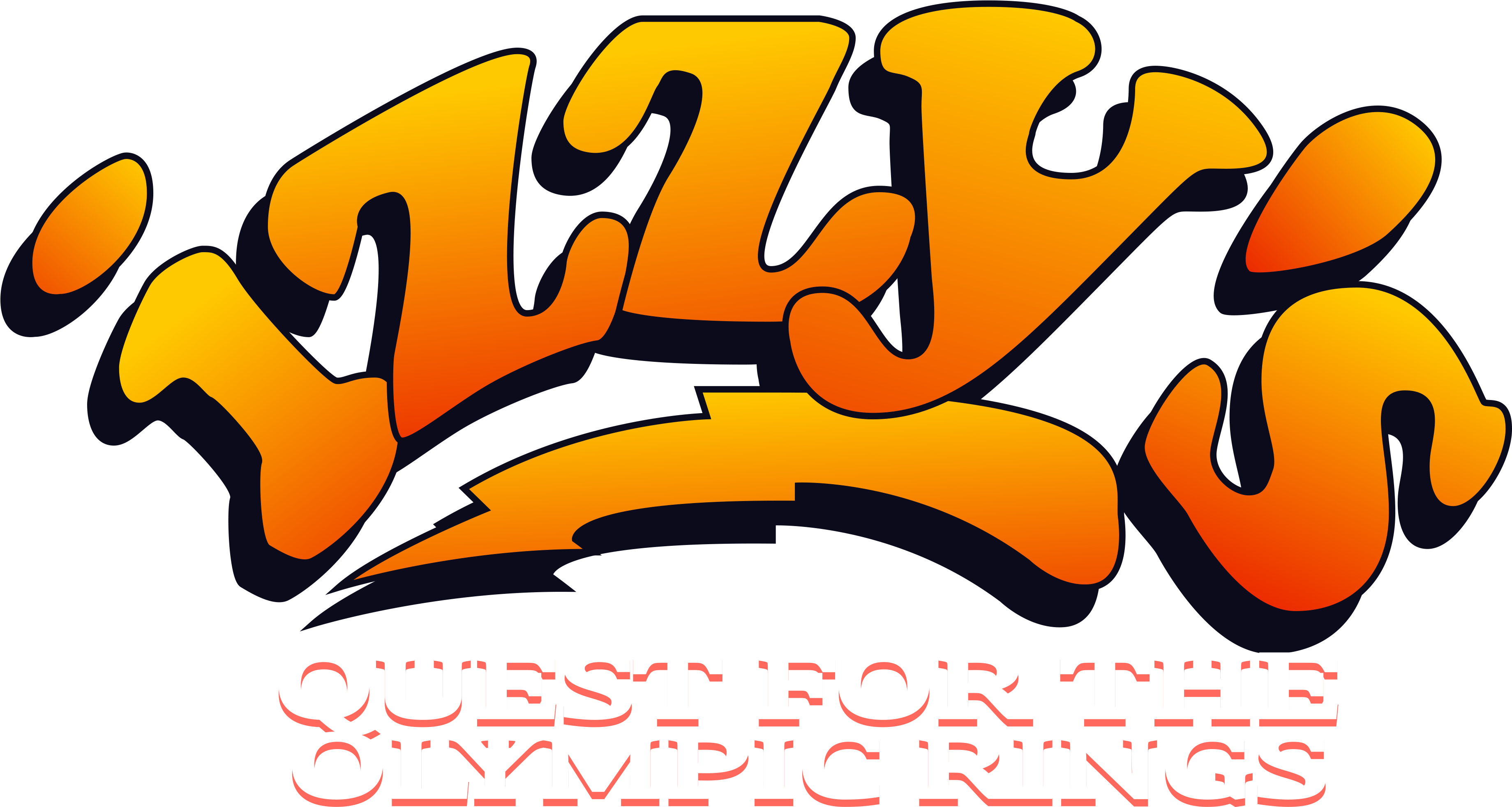 Transparent Olympic Rings Clipart - Izzy's Quest For The Olympic Rings Logo - Png Download (3679x1965), Png Download