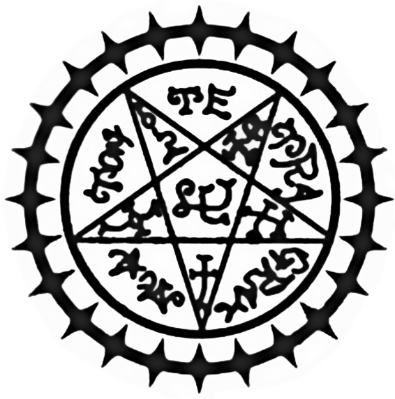 Kuroshitsuji Pentagram Sebastian Michaelis Blackbutler - Black Butler Pentagram Clipart (566x572), Png Download