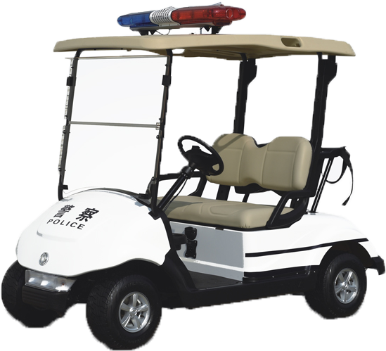 Club Car Golf Buggies Electric Vehicle - Security Patrol Golf Cart Clipart (709x540), Png Download