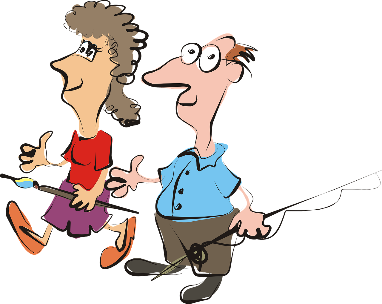 Old Age Clipart (1280x1018), Png Download