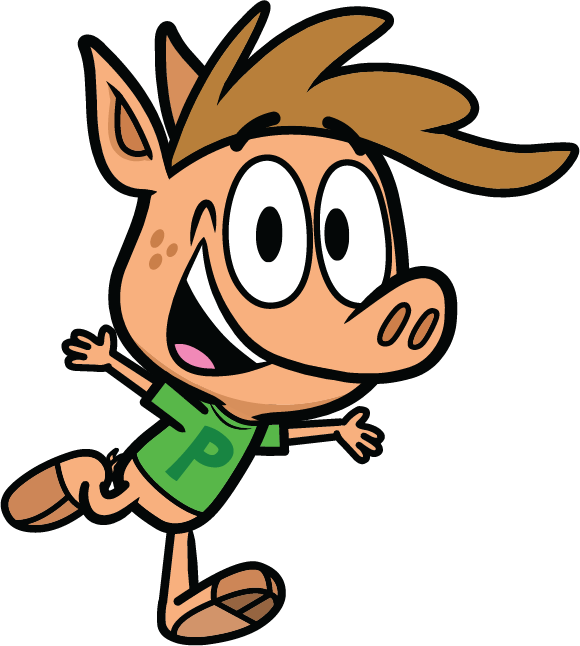 Pocket - Hobbypig Hobby Kids Adventures Clipart (580x646), Png Download