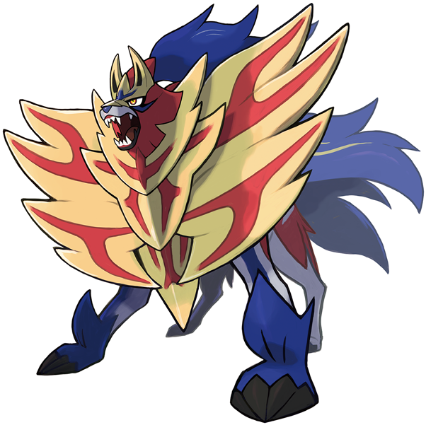 Pokemon Sword And Shield Zamazenta Clipart (634x600), Png Download