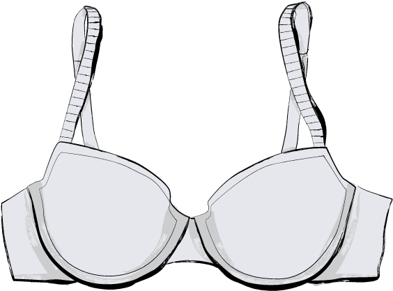 Clipart Bras Picture Free Download Different Types - Brassiere - Png Download (600x600), Png Download