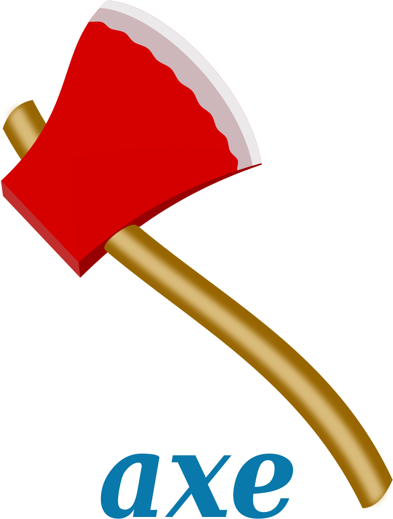 Ax Picture For Kids Clipart (1200x1200), Png Download