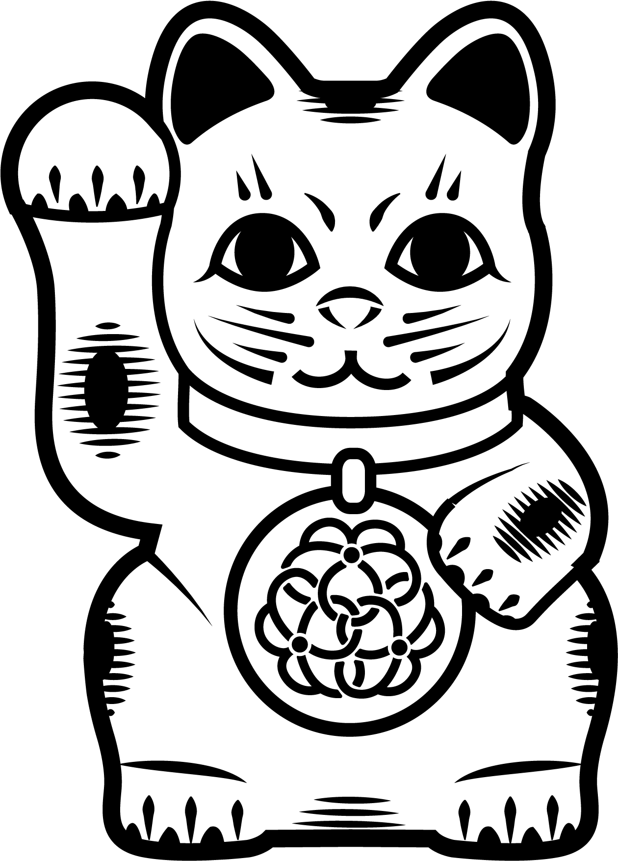 Domestic Short-haired Cat Clipart (1500x1994), Png Download