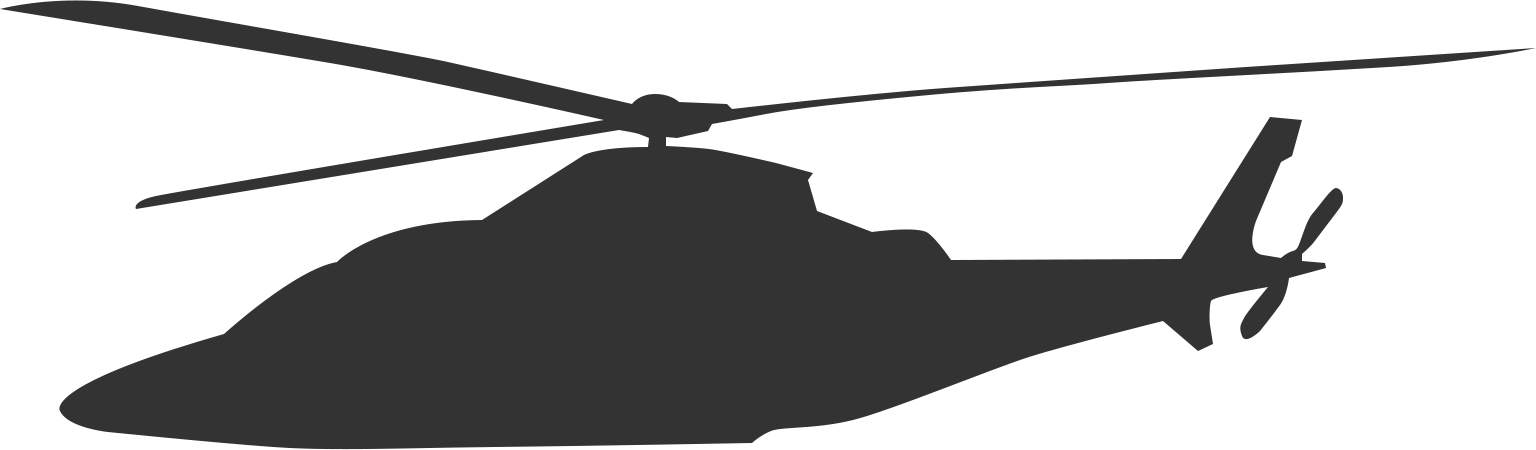 Helicopter Rotor Clipart (1536x450), Png Download