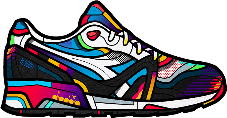 Design Sneakers Clipart (800x436), Png Download