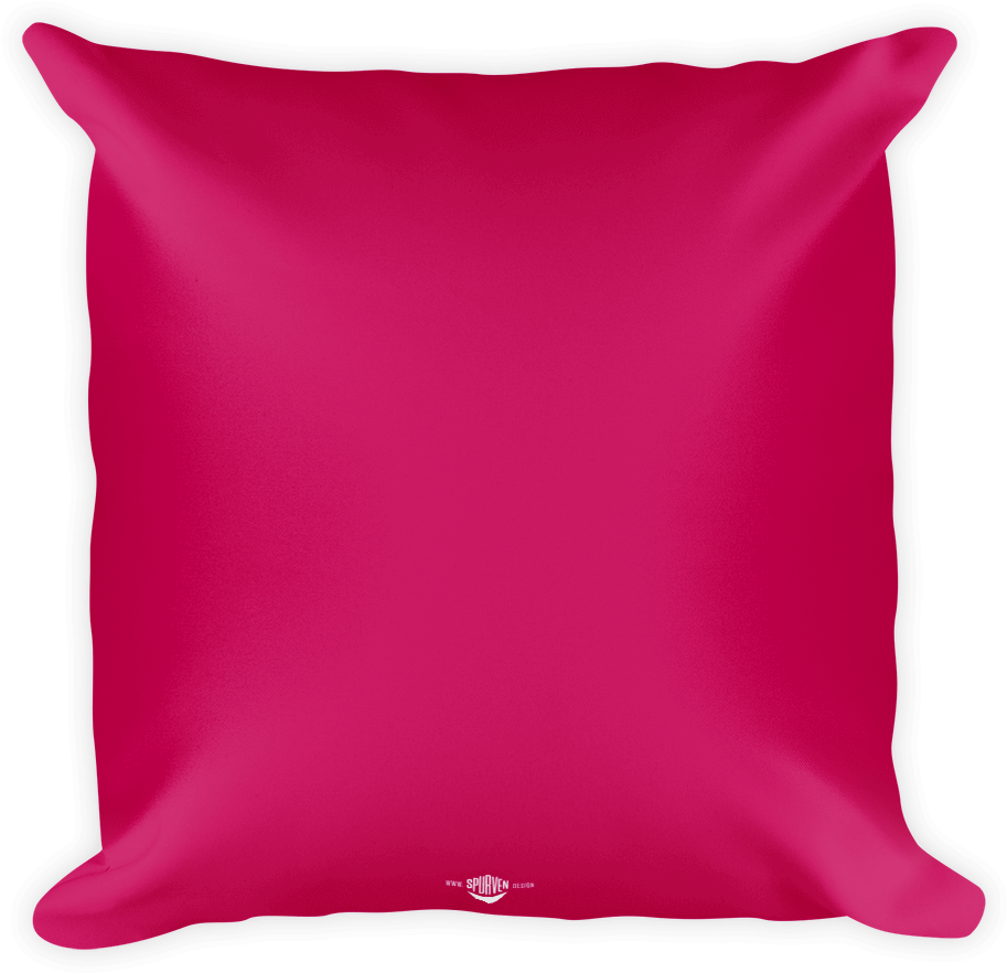 Cushion Clipart Pink Pillow - Pink Pillow Clip Art - Png Download (1000x1000), Png Download