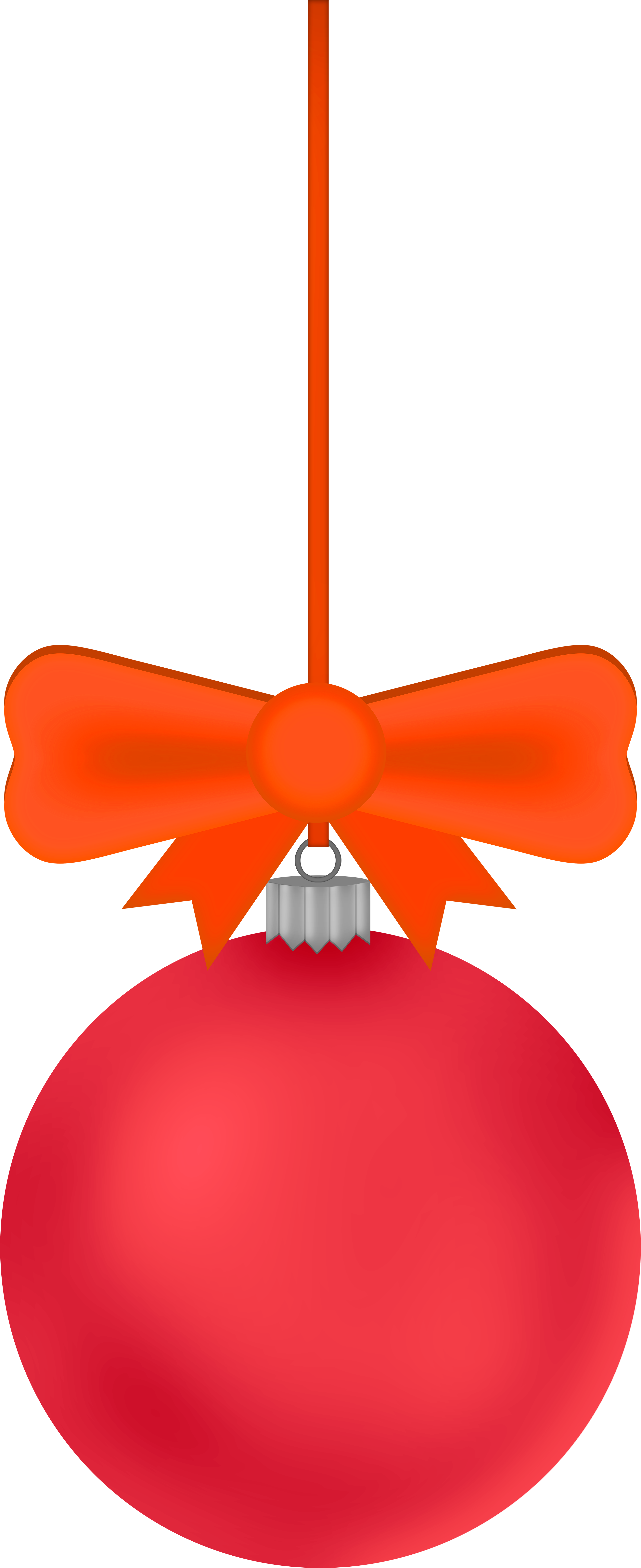 Red Christmas Ball Png Clip Art Transparent Png (3346x8000), Png Download