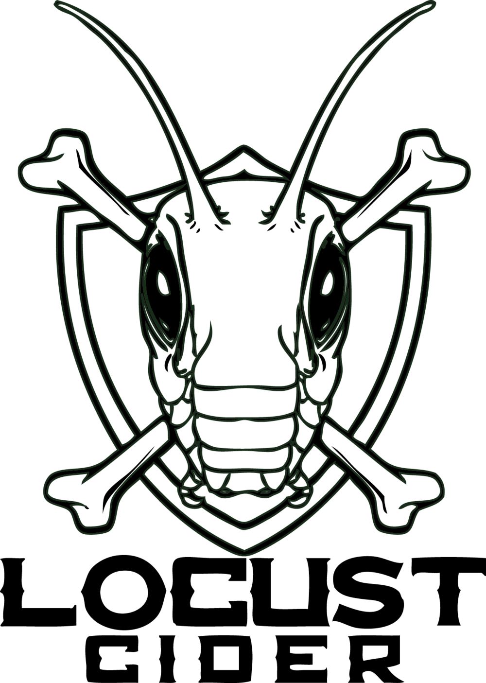 Locust Oktoberfest - Locust Cider Clipart (1000x1405), Png Download