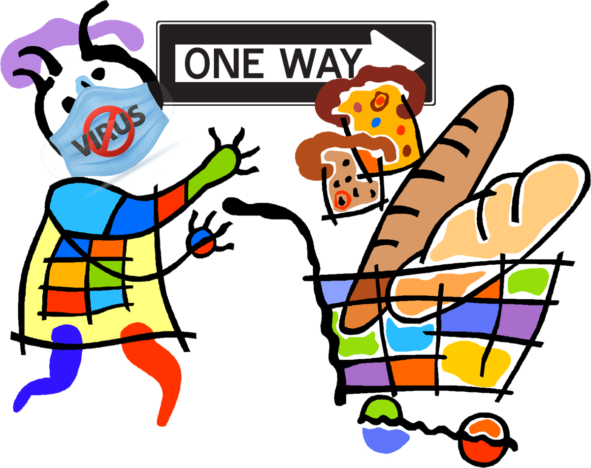 One Way Clipart (1200x951), Png Download
