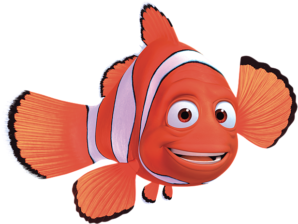 Nemo And Marlin Fish Clipart Transparent Download Marlin - Marlin Nemo Png (648x503), Png Download