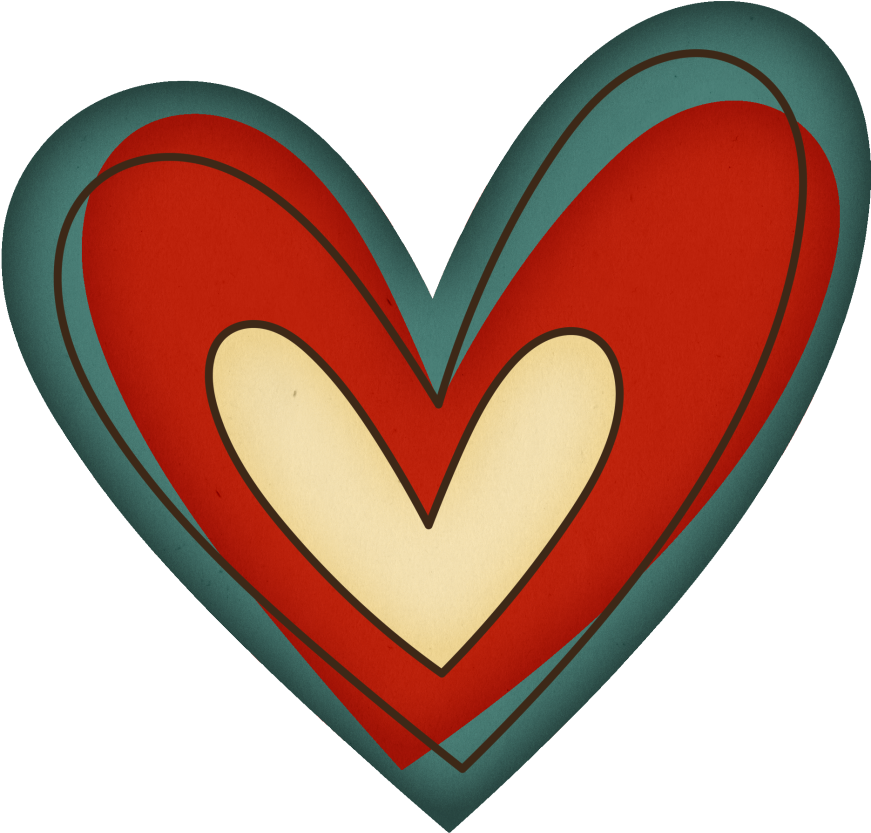 Heart Clipart (925x870), Png Download