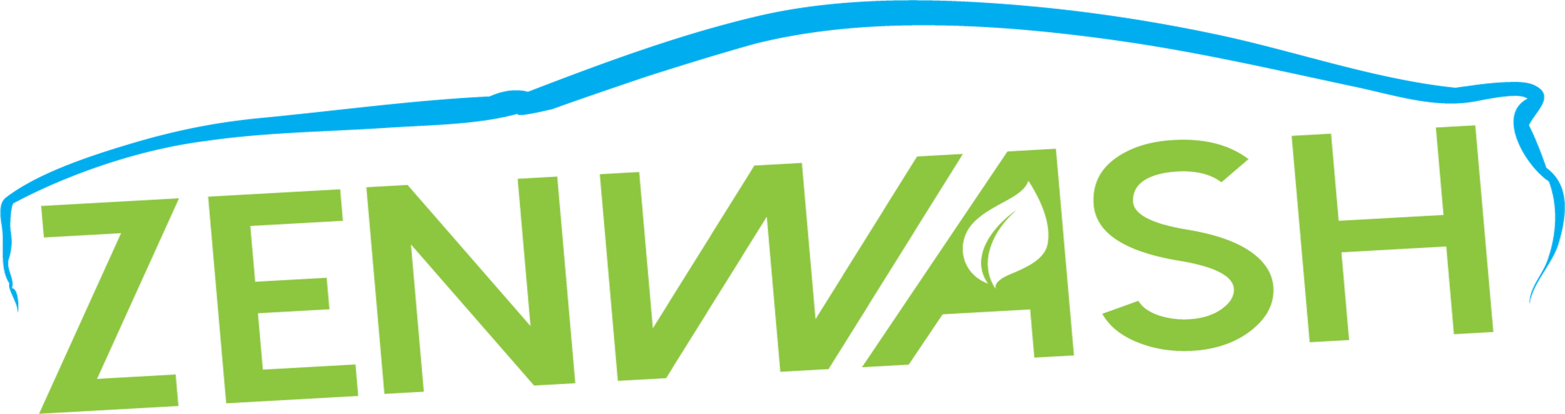 Zenwash Mobile Auto Detailing Clipart (5000x1324), Png Download