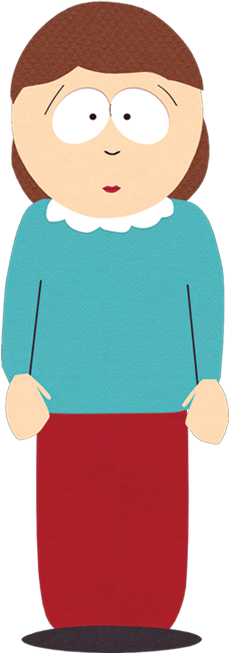 Liane South Park Archives - South Park Eric's Mom Clipart (352x967), Png Download