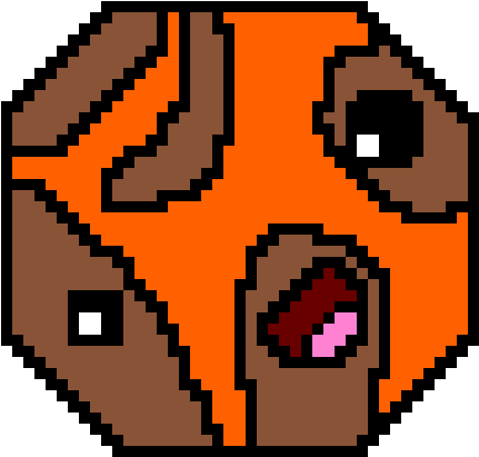 Lava Boulder - Floral Stained Glass Pattern Book Clipart (770x550), Png Download