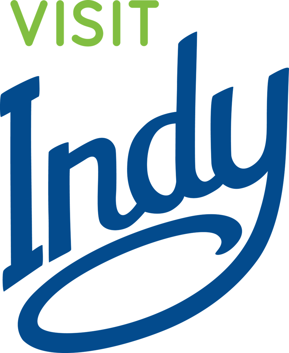 “indy Was Honored To Be The Host City For Bloghouse - Visit Indy Logo Clipart (1000x1222), Png Download
