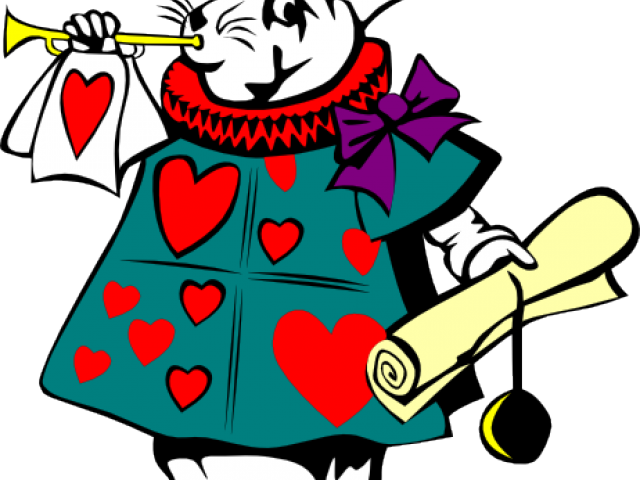 Rabbit Clipart Alice In Wonderland - Alicia En El Pais De Las Maravillas [book] - Png Download (640x480), Png Download