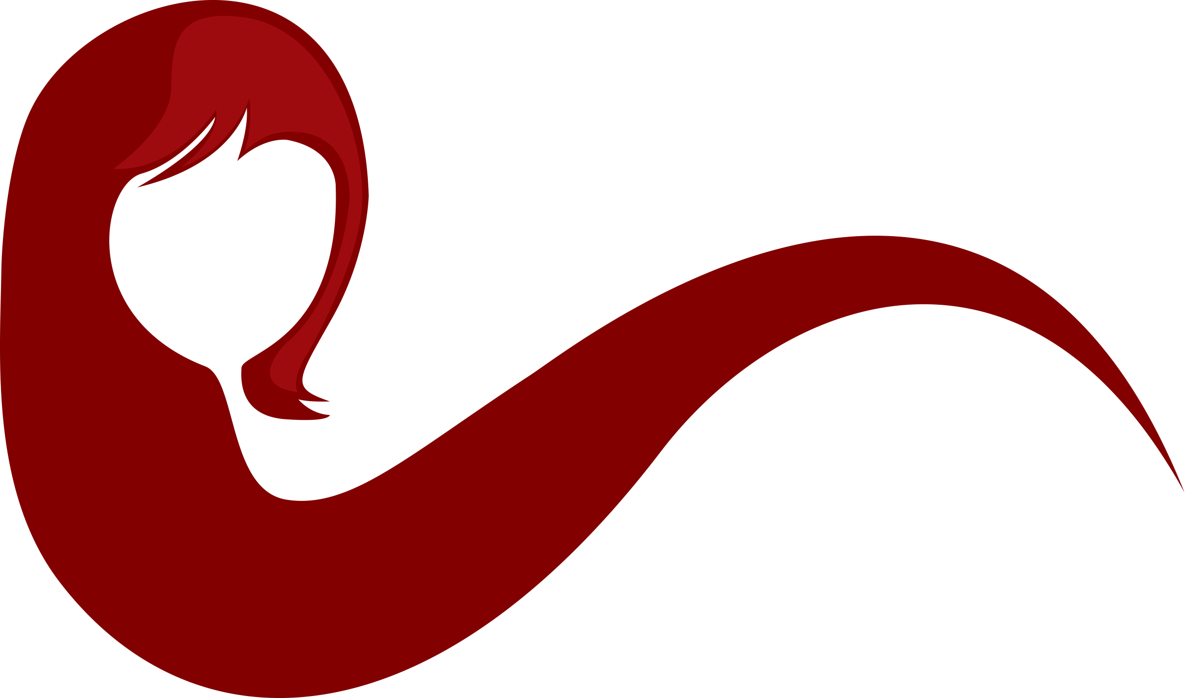 Graphic Black And White Bald Clipart Man Wig - Wigs Clipart - Png Download (2407x1413), Png Download