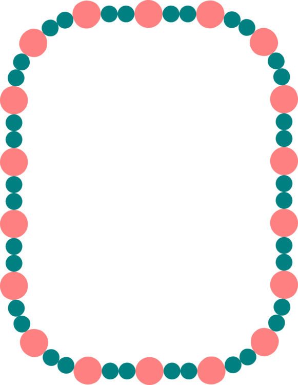 Necklace Pearl Bracelet Jewellery Chain - Clip Art - Png Download (581x750), Png Download