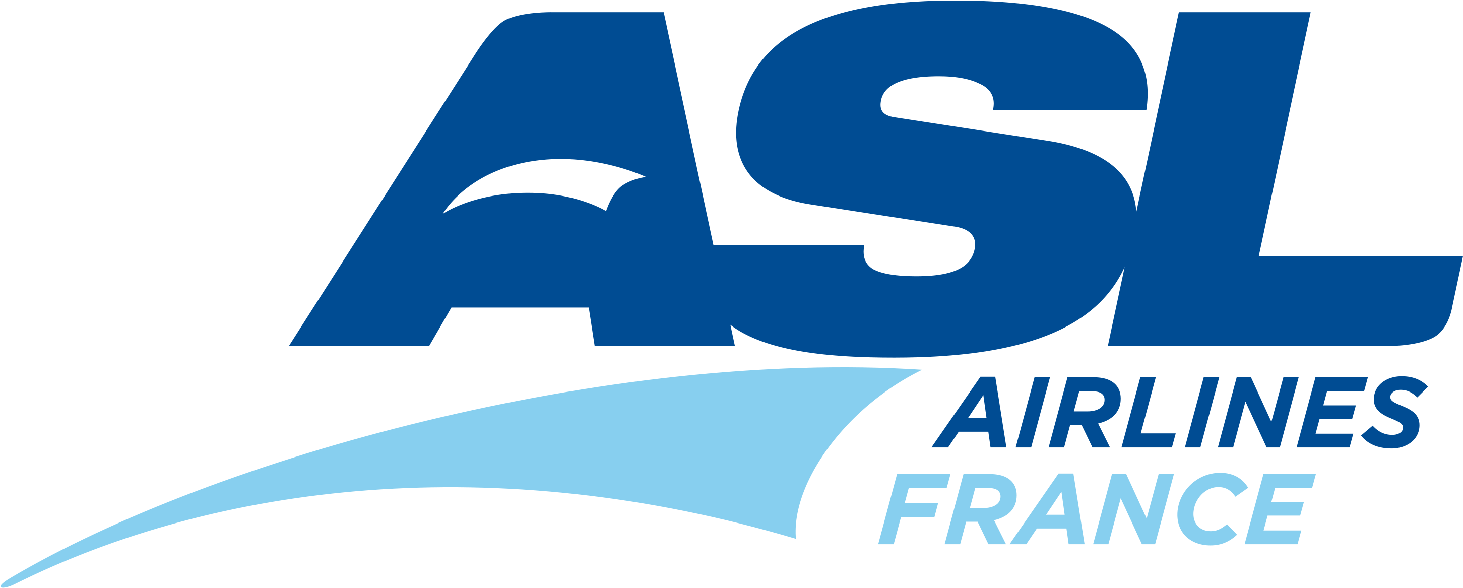 Logo - Asl Airlines Ireland Logo Clipart (2919x1170), Png Download