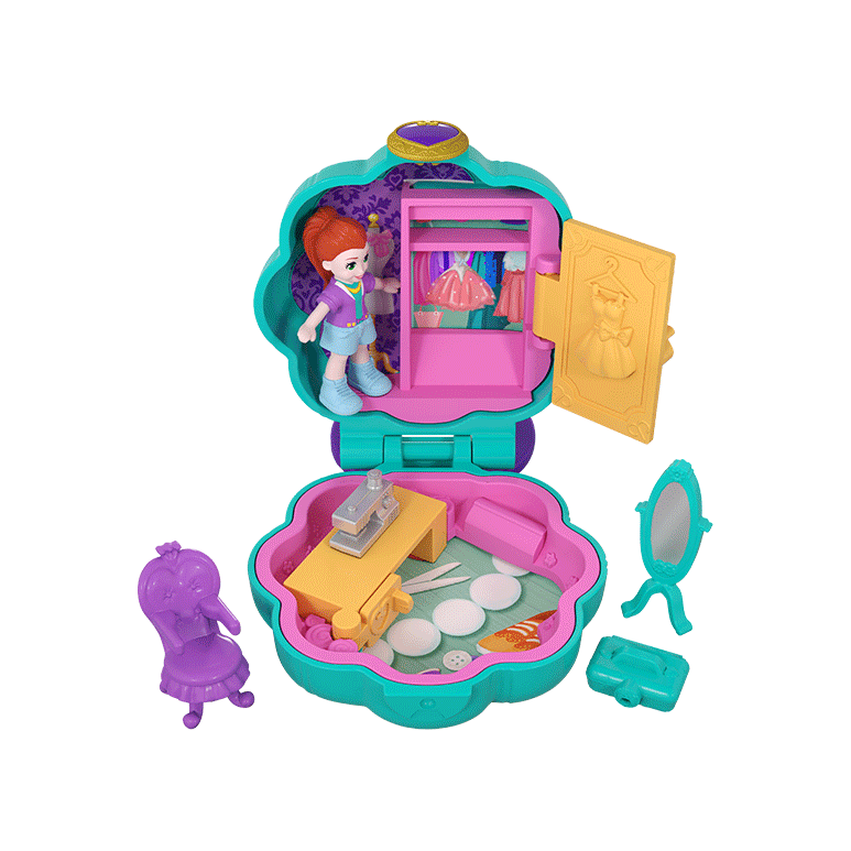 Fiercely Fab Studio™ Compact Product Image - Polly Pocket Tiny World Clipart (788x788), Png Download