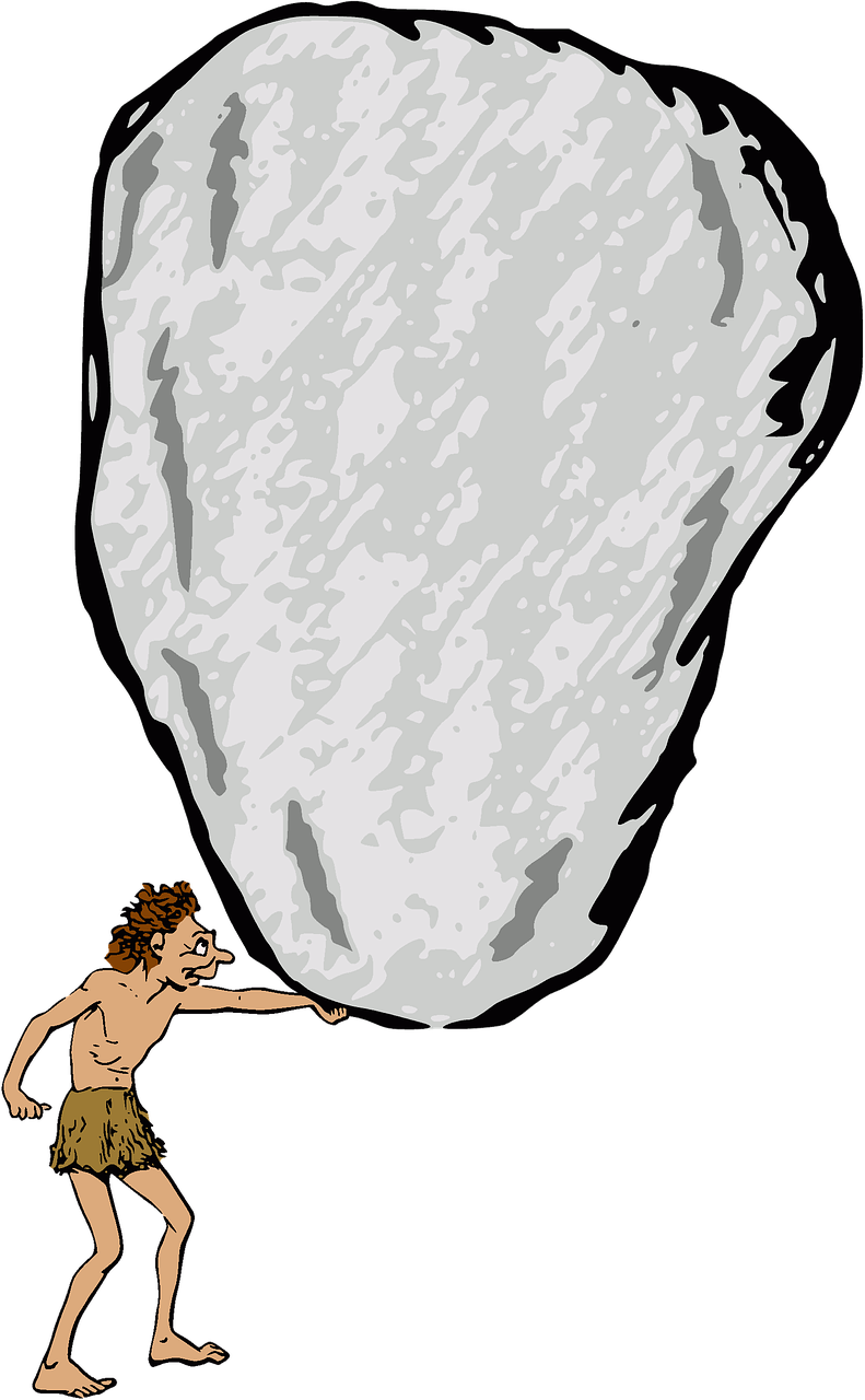 Rock Clipart (500x809), Png Download